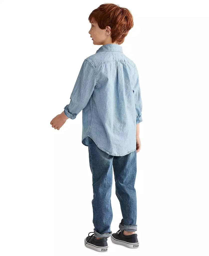 Toddler and Little Boys Cotton Chambray Shirt 商品