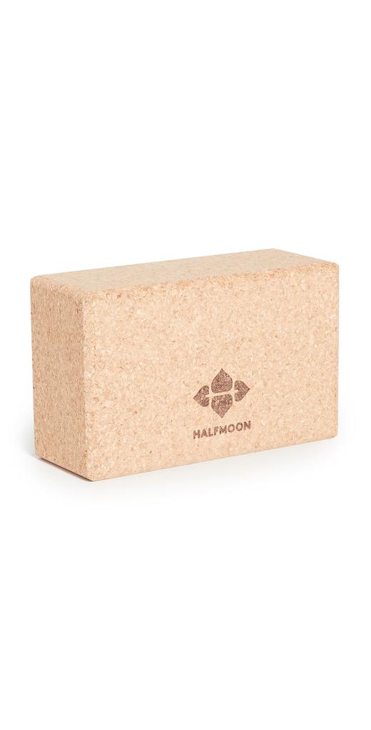 Halfmoon Yoga 软木瑜伽砖商品第1张图片规格展示