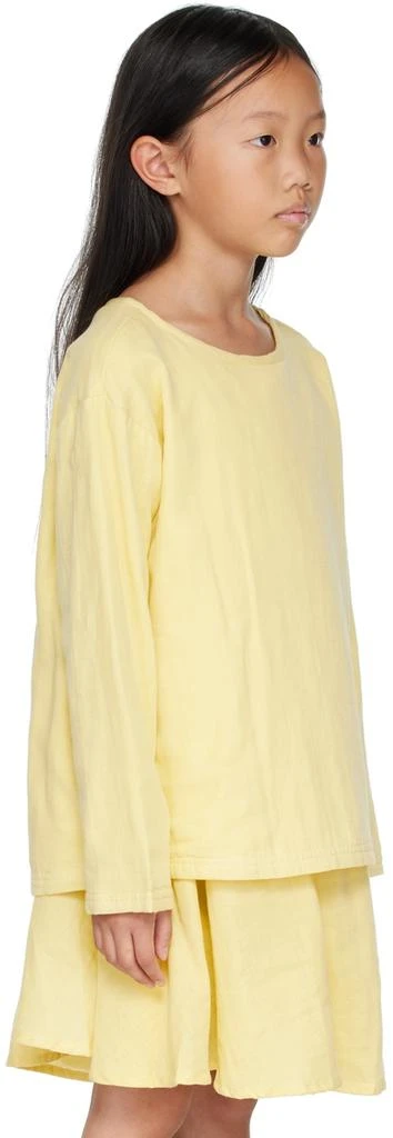 商品Coco Village|Kids Yellow Organic Cotton Long Sleeve T-Shirt,价格¥123,第2张图片详细描述