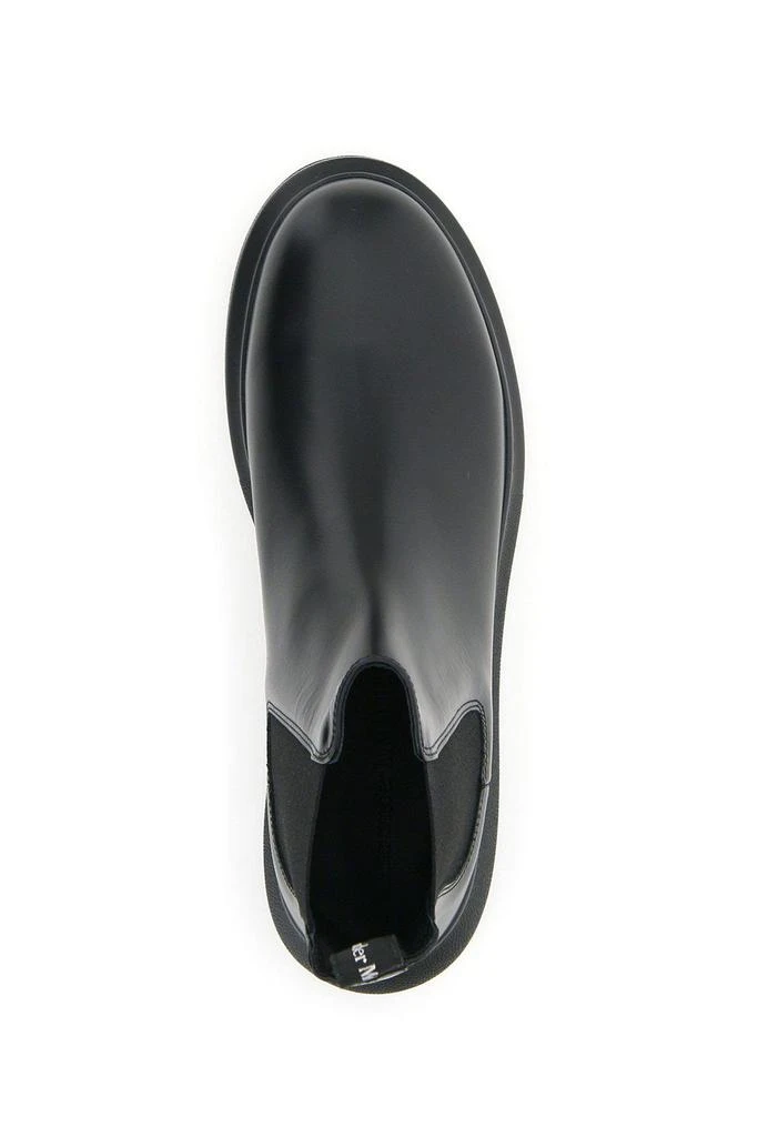 商品Alexander McQueen|LEATHER CHELSEA BOOTS,价格¥2614,第3张图片详细描述