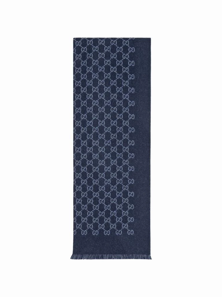 商品Gucci|GUCCI - Gg Wool Scarf,价格¥3399,第4张图片详细描述