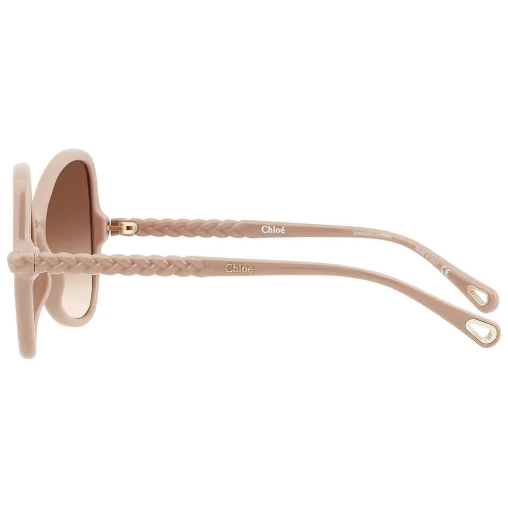 商品Chloé|Chloe Orange Gradient Butterfly Ladies Sunglasses CH0001S 002 56,价格¥1070,第3张图片详细描述