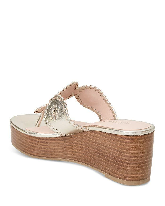 商品Jack Rogers|Women's Kimberly Mid Wedge Platform Sandals,价格¥826,第4张图片详细描述