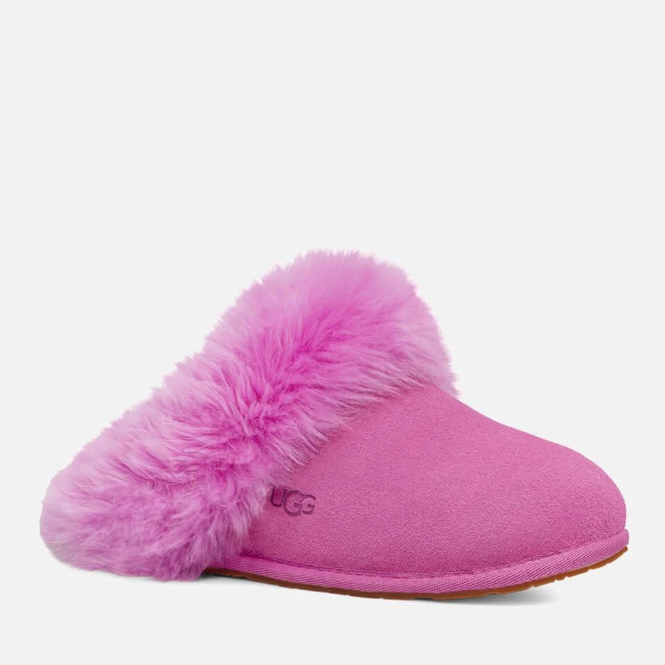 商品UGG|UGG'S SCUFF SIS SUEDE AND SHEEPSKIN SLIPPERS,价格¥455,第2张图片详细描述