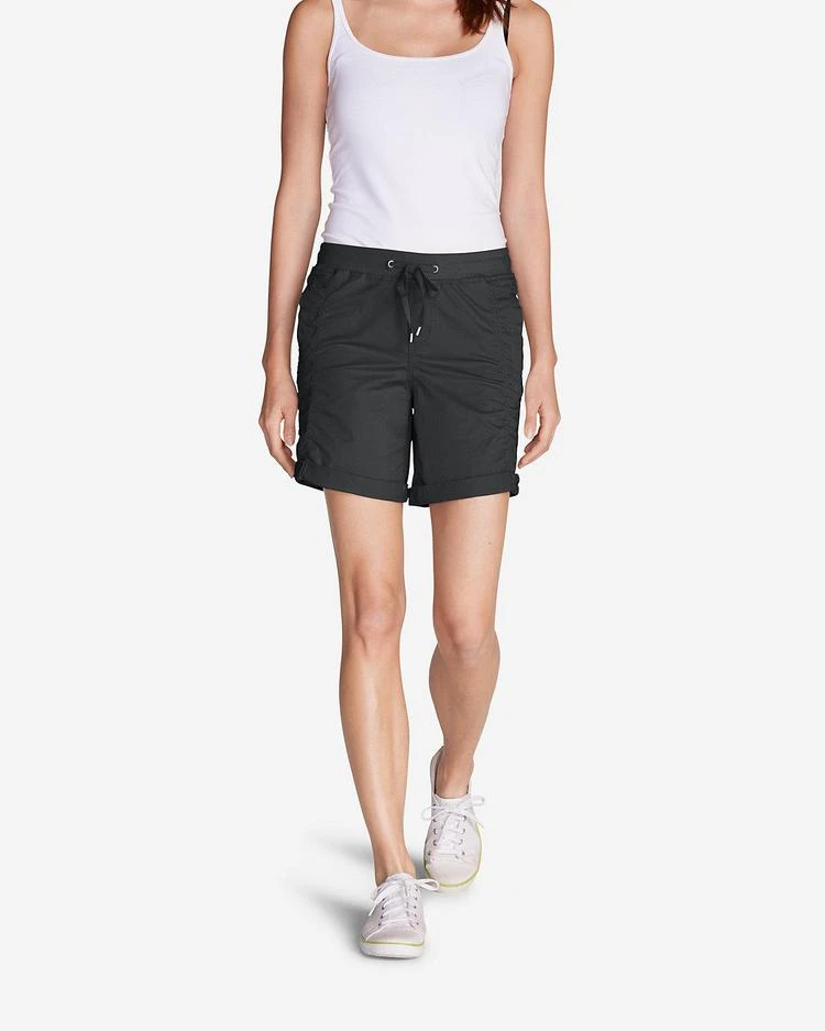 商品Eddie Bauer|女士Women's Kick Back Twill Shorts,价格¥298,第3张图片详细描述