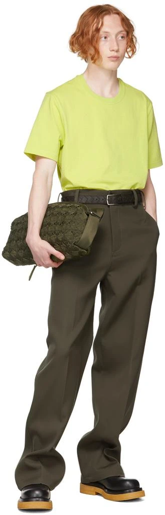 商品Bottega Veneta|军绿色 Intrecciato 腰包,价格¥19098,第4张图片详细描述