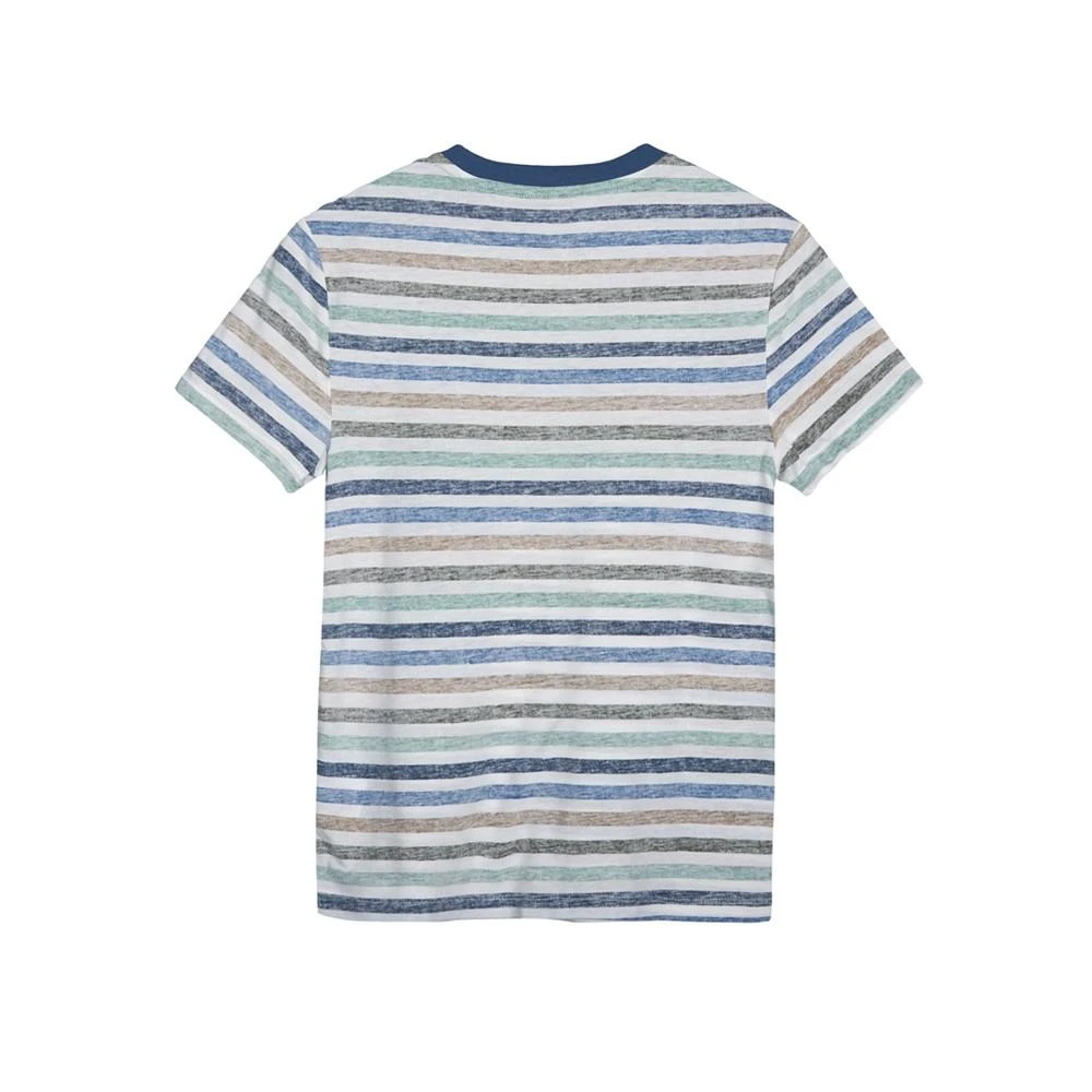 商品Epic Threads|Big Boys Short Sleeves Stripe T-shirt, Created for Macy's,价格¥48,第2张图片详细描述