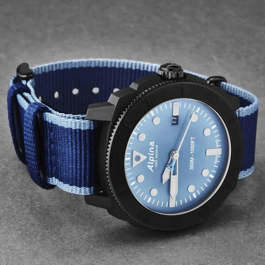 商品Alpina|Seastrong Diver Gyre Automatic Blue Dial Men's Watch AL-525LNB4VG6,价格¥5545,第2张图片详细描述