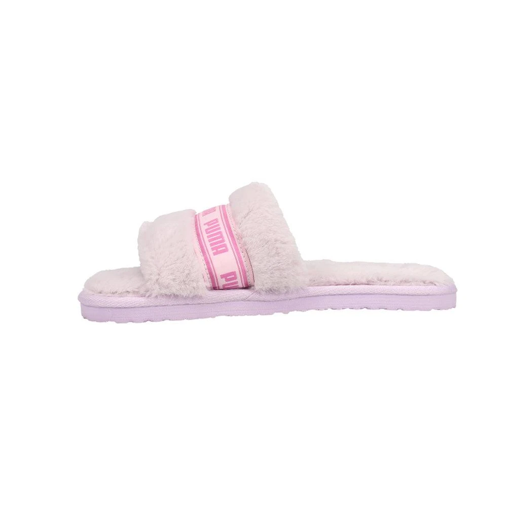 商品Puma|Fluffy Slide Sandals (Big Kid),价格¥112,第3张图片详细描述