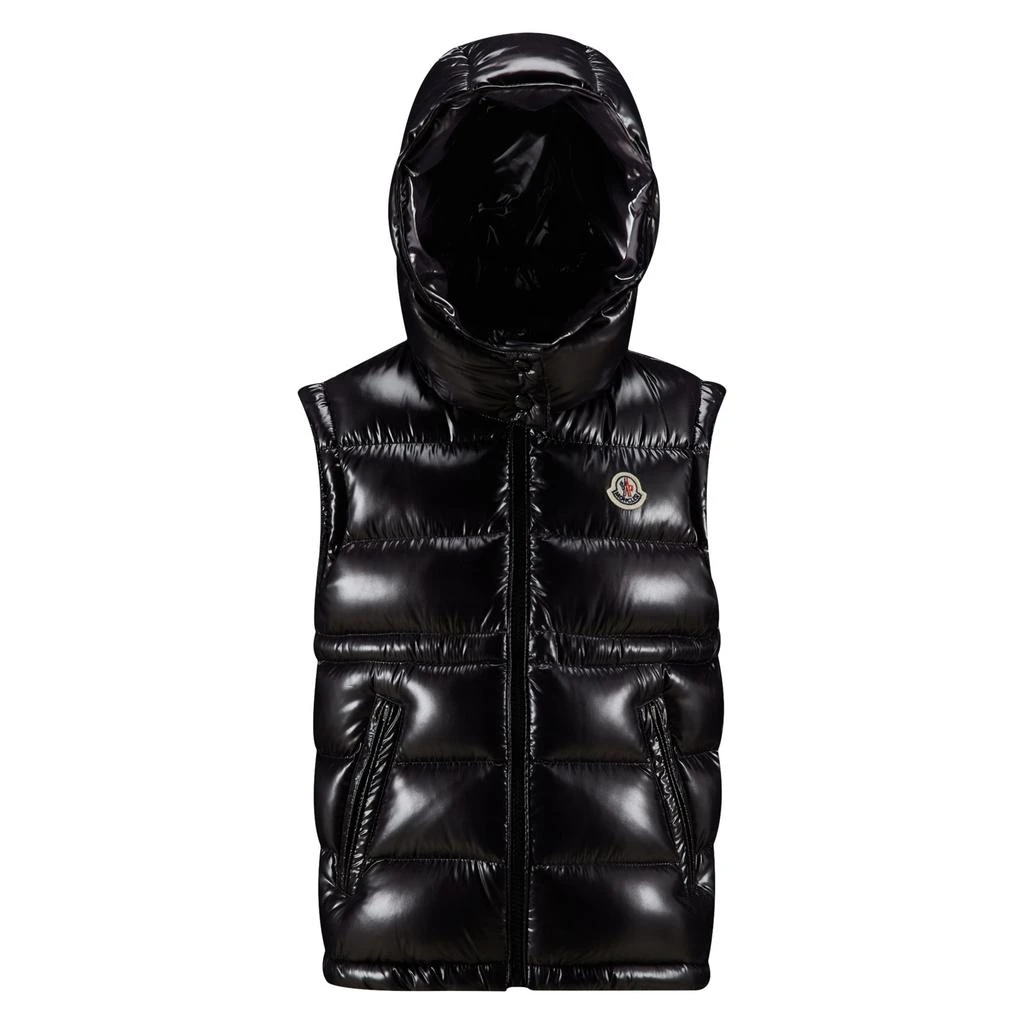 商品Moncler|Black Logo Vest,价格¥4004,第1张图片