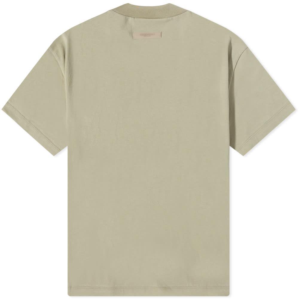 商品Essentials|Fear of God ESSENTIALS Logo Tee - Sea Foam,价格¥436,第4张图片详细描述