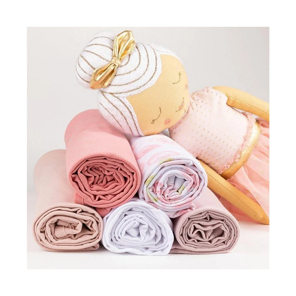 商品Ely's & Co.|Jersey Cotton Swaddle Blankets with Baby Hat,价格¥225,第4张图片详细描述