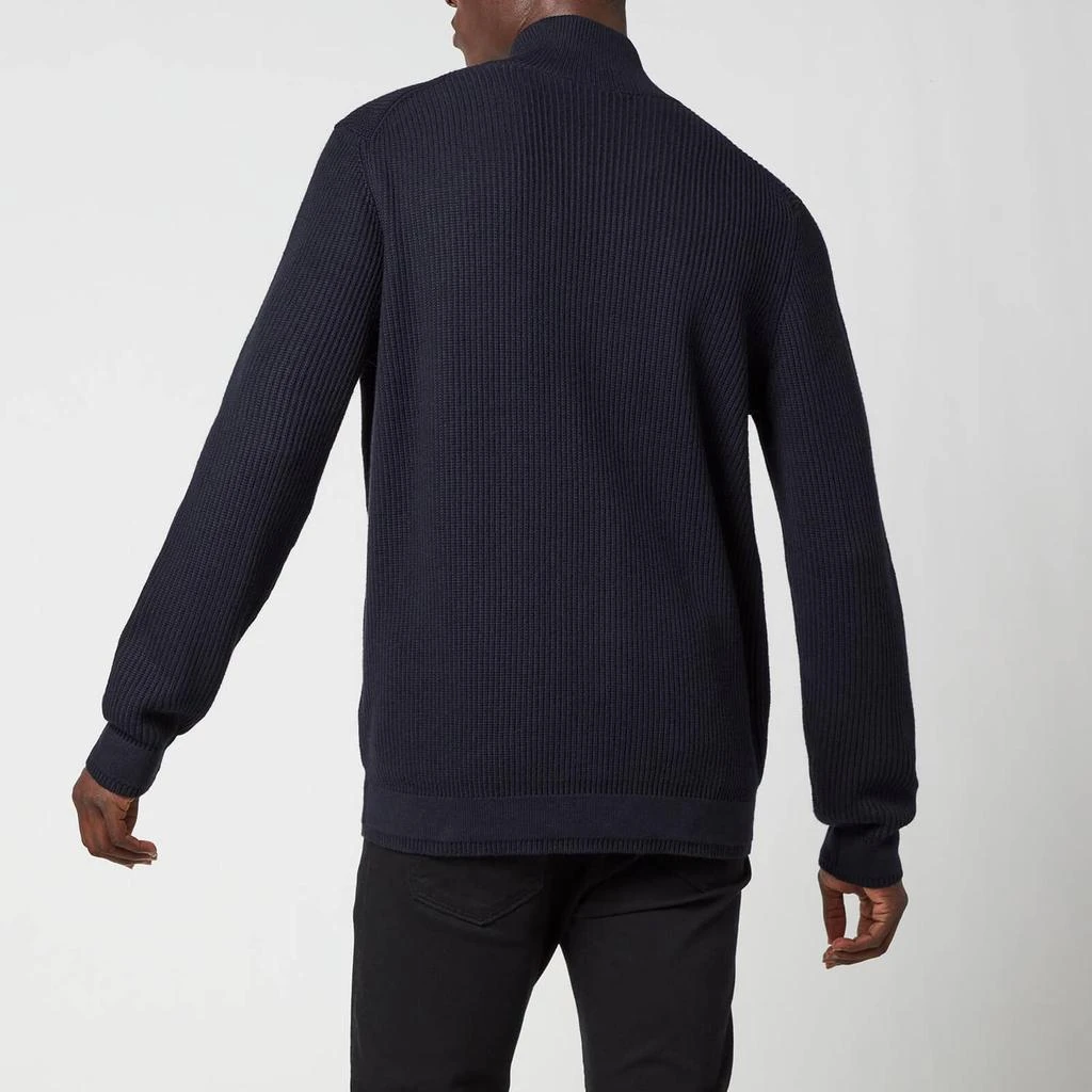 商品Hugo Boss|HUGO Men's Squato Quarter Zip Jumper - Navy,价格¥602,第2张图片详细描述