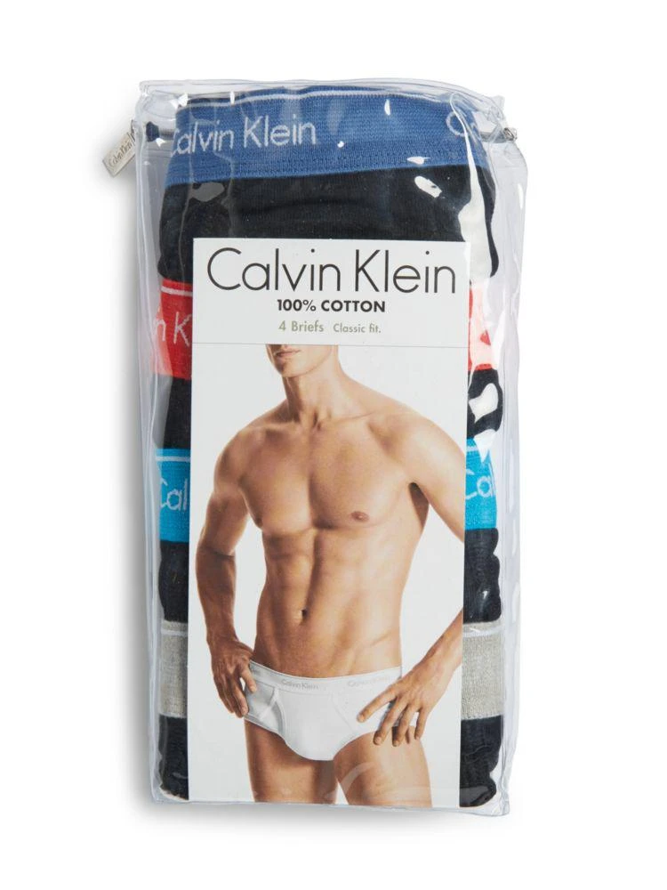 商品Calvin Klein|4-Pack Cotton Classics Briefs,价格¥179,第3张图片详细描述