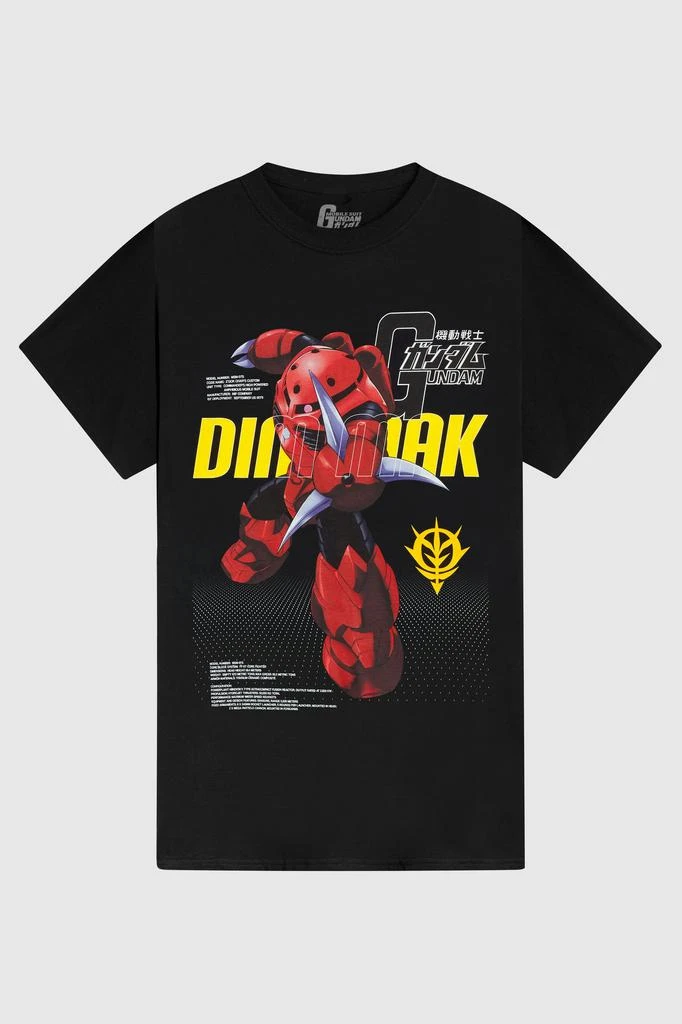 商品Dim Mak|Dim Mak x Gundam Mobile Suit - MSM-07S Tee - Black,价格¥90,第1张图片