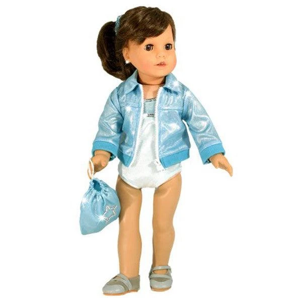 商品Teamson|Sophia’s Gymnastics Outfit Set for 18'' Dolls, Aqua,价格¥152,第2张图片详细描述