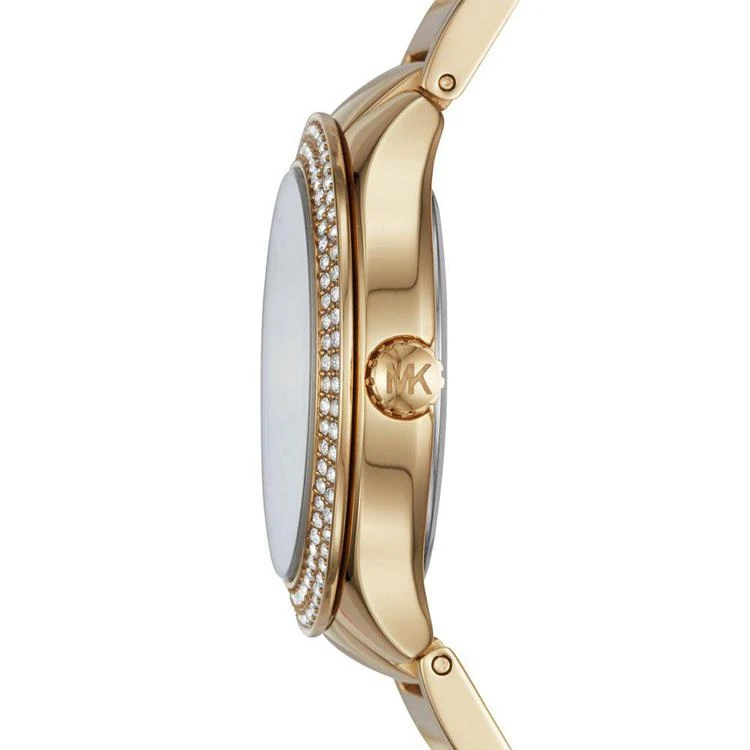 商品Michael Kors|Women's Mini Kerry Gold-Tone Stainless Steel Bracelet Watch 33mm,价格¥1234,第2张图片详细描述