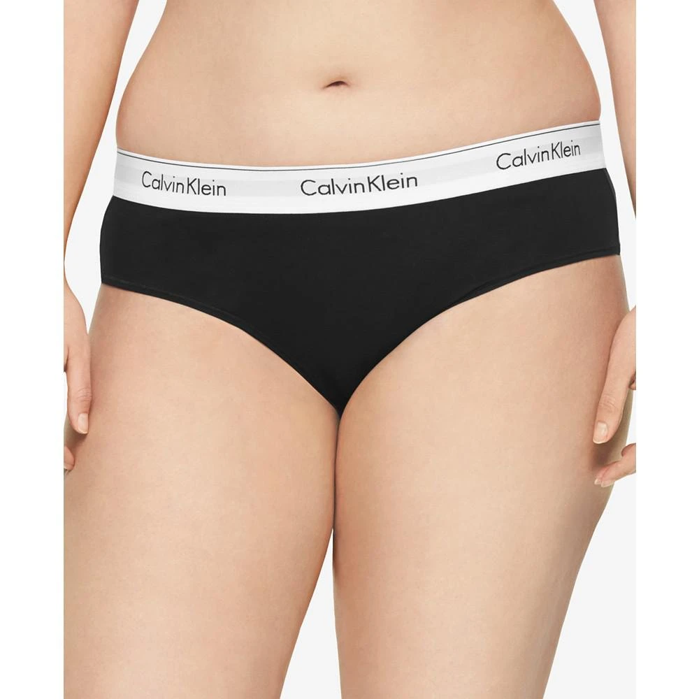 商品Calvin Klein|Plus Size Modern Cotton Logo Hipster Underwear QF5118,价格¥108,第1张图片