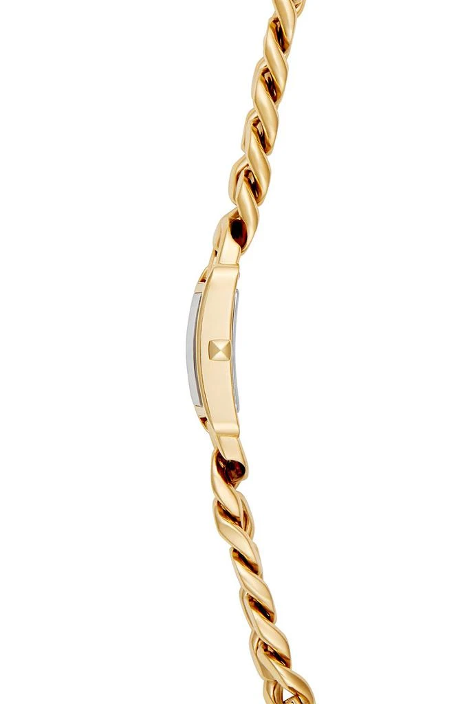 商品Rebecca Minkoff|Moment金色配表链腕表，19x30MM,价格¥2033,第3张图片详细描述