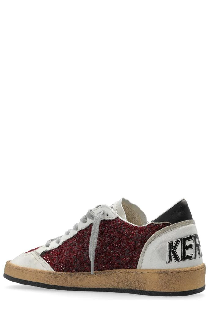商品Golden Goose|Golden Goose Deluxe Brand Ball Star Panelled Glittered Sneakers,价格¥4815,第3张图片详细描述