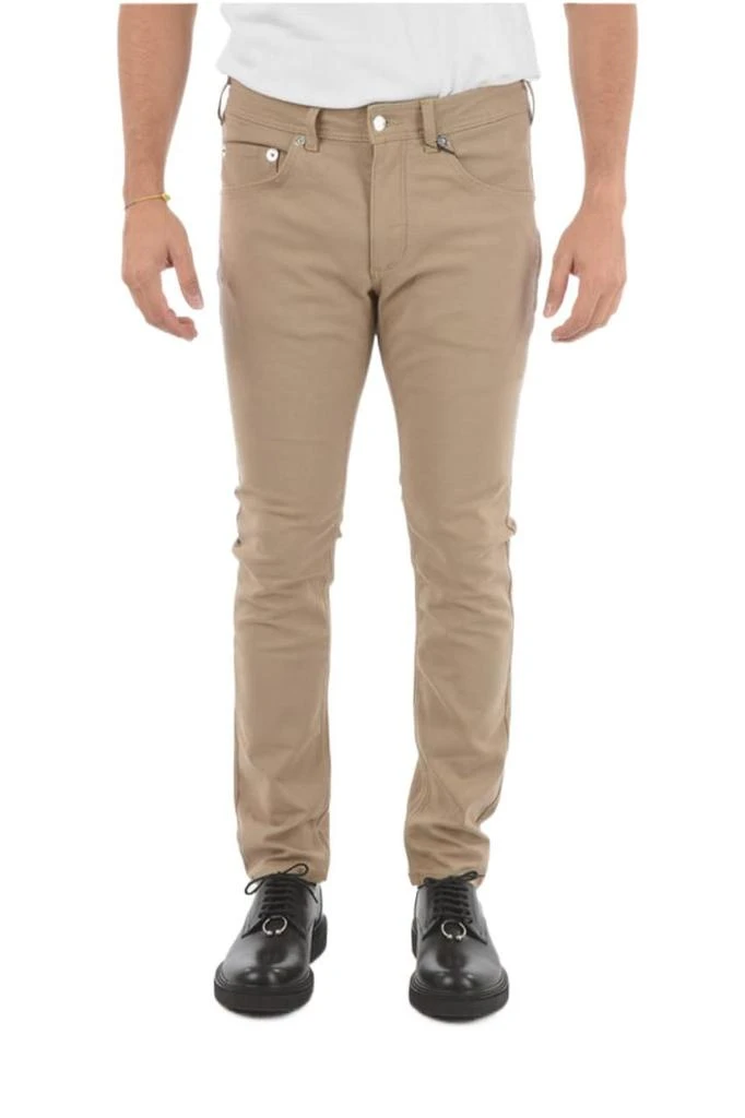 商品Neil Barrett|Neil barrett men's beige other materials pants,价格¥2399,第1张图片