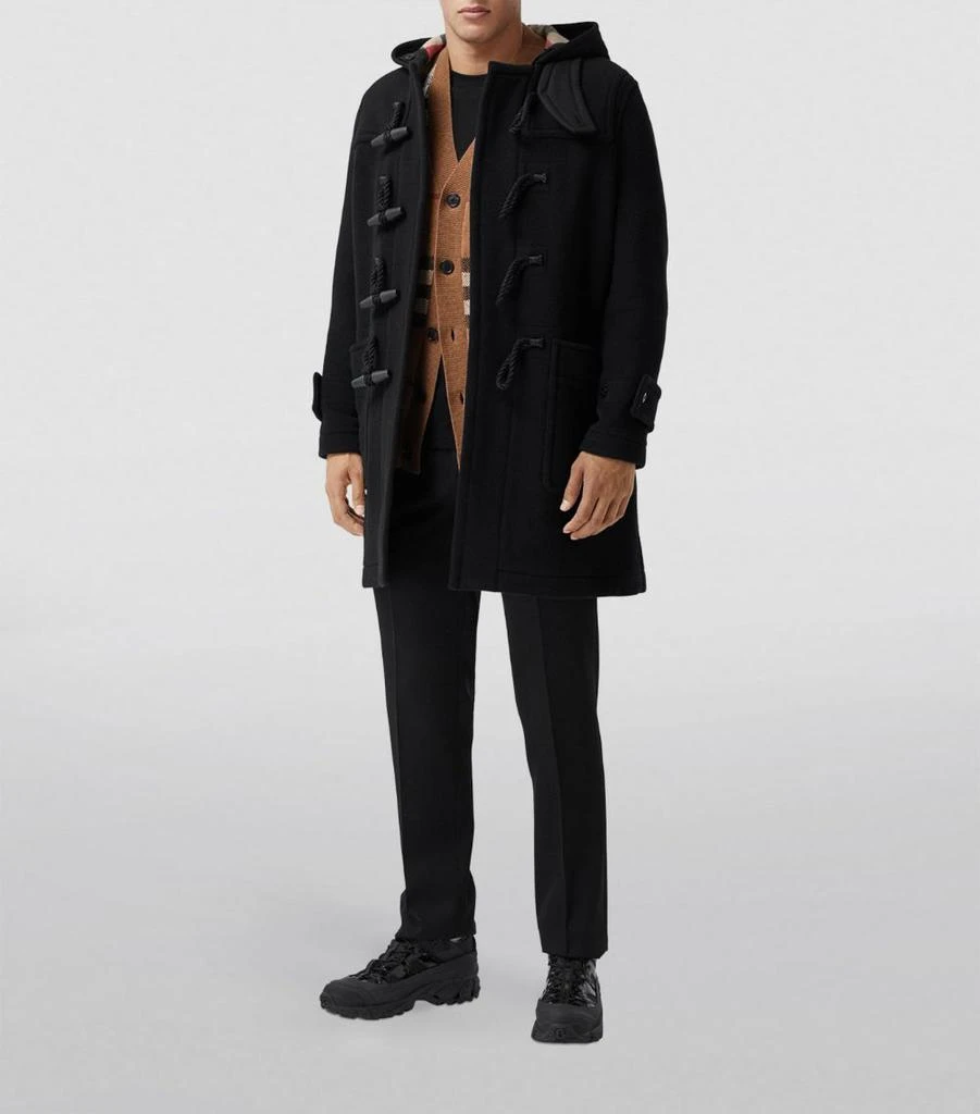 商品Burberry|Technical Wool Duffle Coat,价格¥16533,第2张图片详细描述