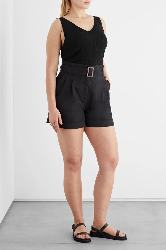 商品IRIS & INK|Gabrielle ribbed merino wool tank,价格¥127,第3张图片详细描述