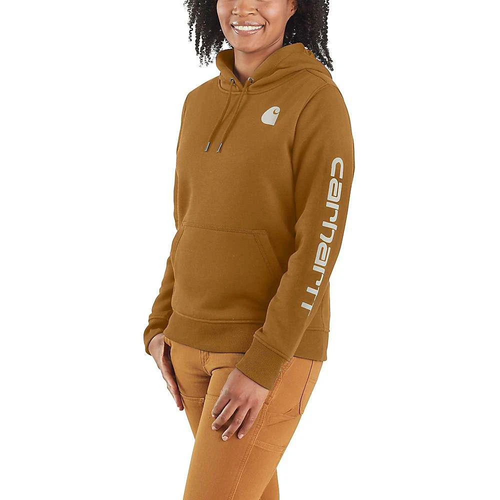 商品Carhartt|Carhartt Women's Relaxed Fit Midweight LS Graphic Sweatshirt,价格¥344,第3张图片详细描述