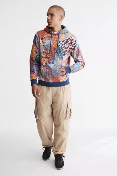 FILA Patterned Hoodie Sweatshirt商品第2张图片规格展示