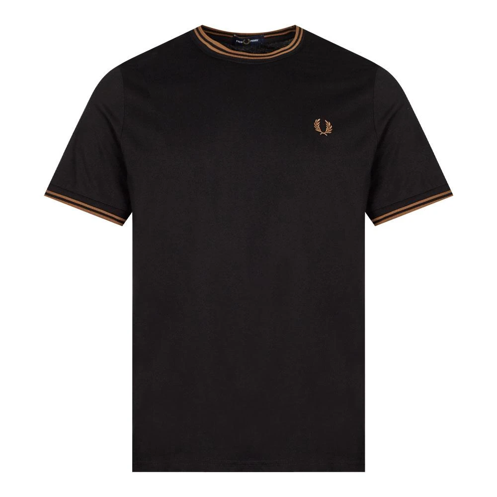 商品Fred Perry|Fred Perry Twin Tipped T-Shirt - Black,价格¥218,第1张图片