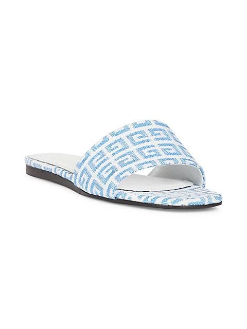 商品Givenchy|4G Flat Logo Sandals,价格¥1455,第2张图片详细描述