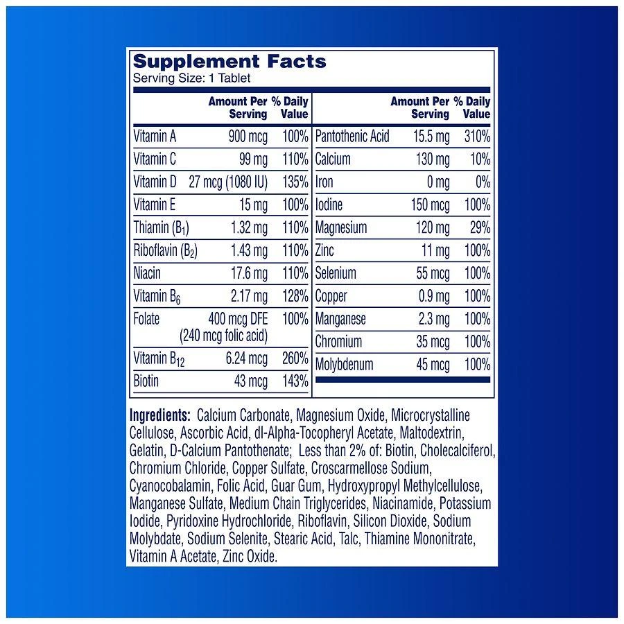 商品One A Day|Men's Health Formula Multivitamin,价格¥118,第5张图片详细描述