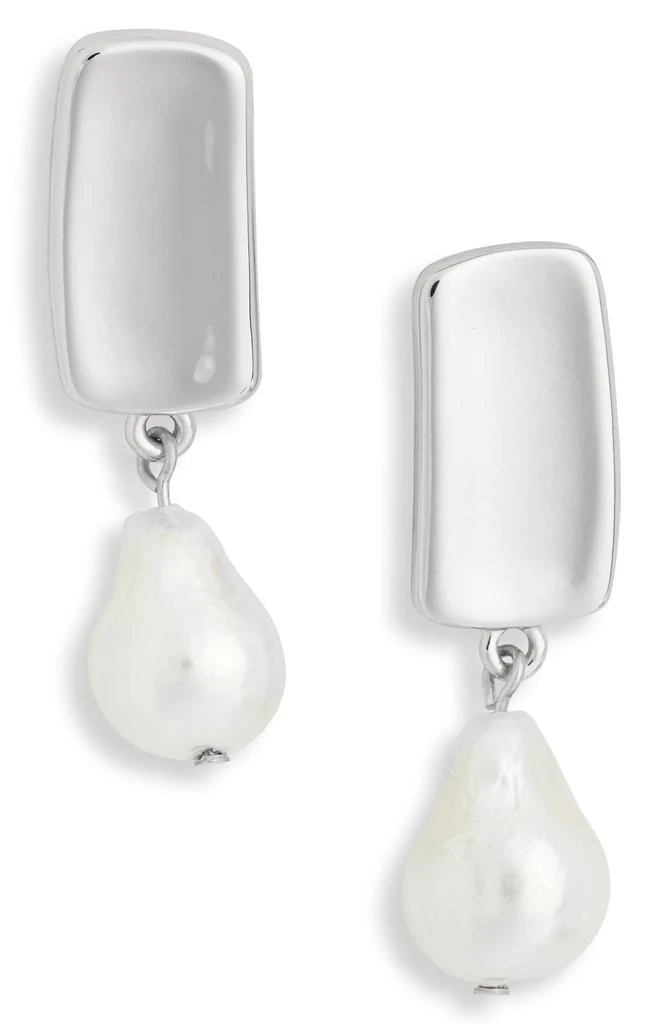 商品Nordstrom|Faux Pearl Drop Earrings,价格¥49,第1张图片