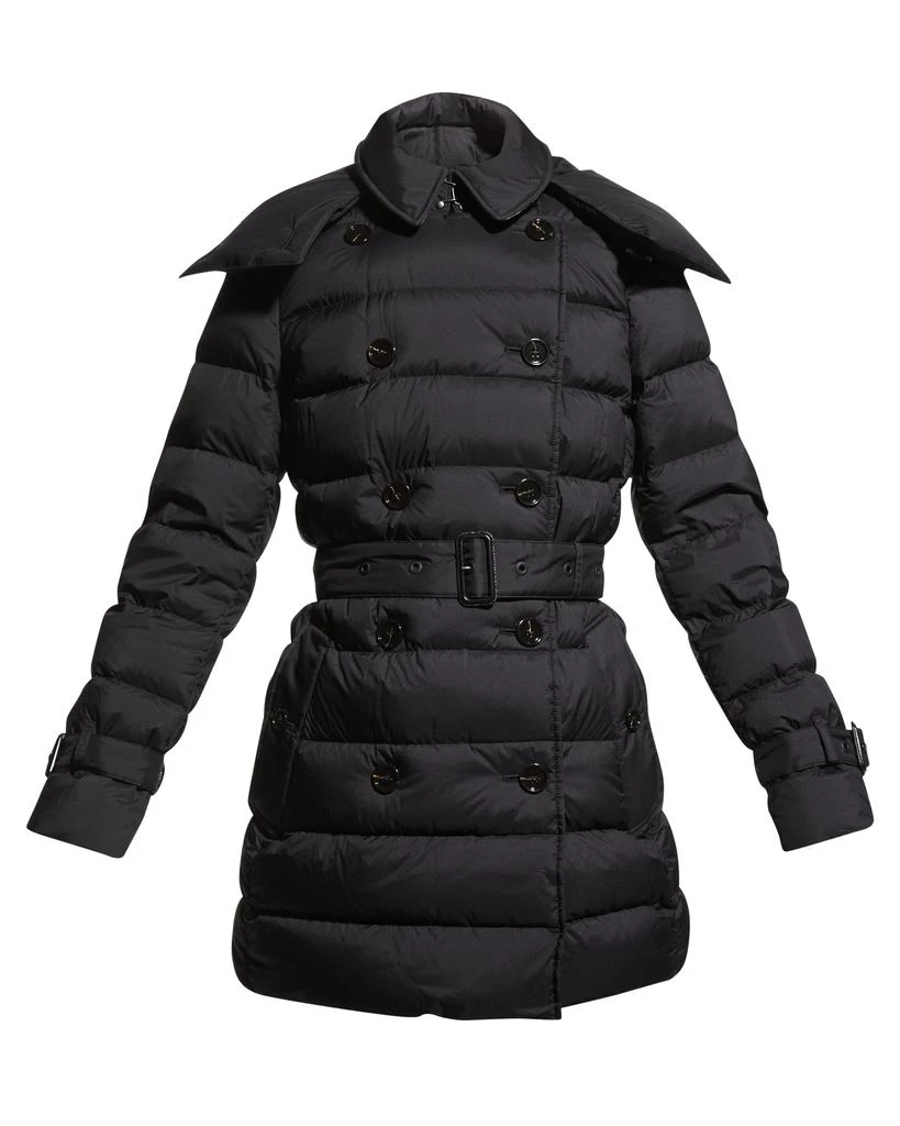 商品Burberry|Ashwick Puffer Coat w/ Detachable Hood,价格¥12745,第2张图片详细描述