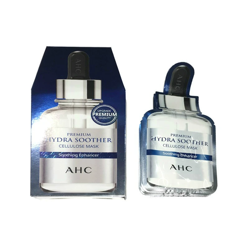 商品AHC|【包邮装】AHC 第三代B5玻尿酸蓝色面膜 27ml*5/盒,价格¥66,第1张图片