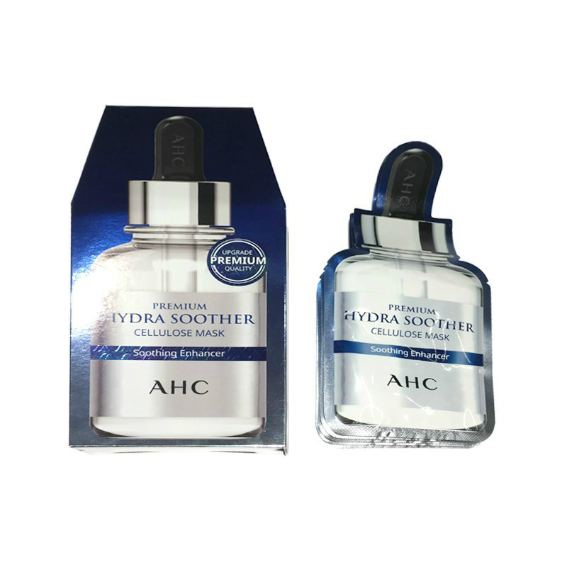 商品AHC|【包邮装】AHC 第三代B5玻尿酸蓝色面膜 27ml*5/盒,价格¥62,第1张图片