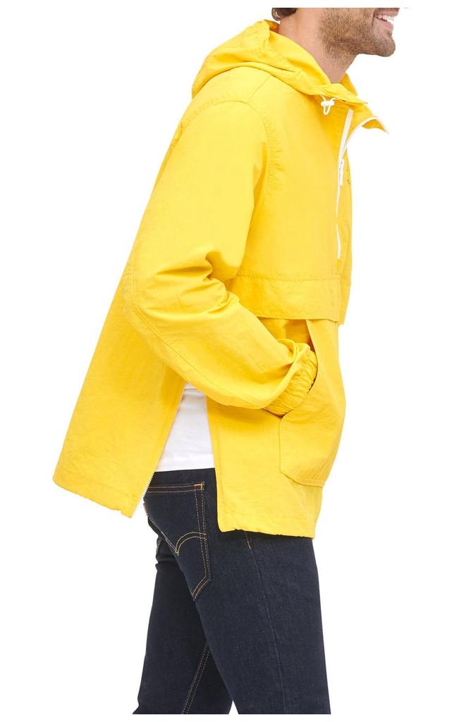 Taslan Retro Half-Zip Hooded Pullover商品第3张图片规格展示