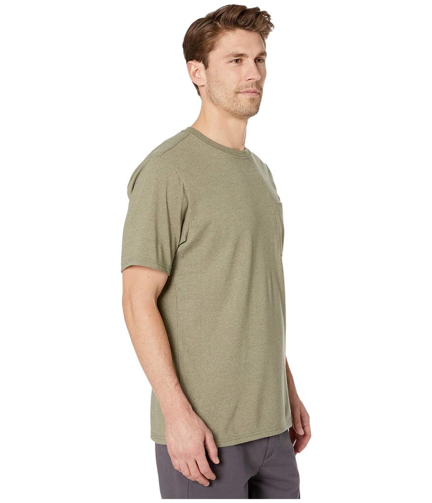 Base Plate Blended Short Sleeve T-Shirt商品第4张图片规格展示