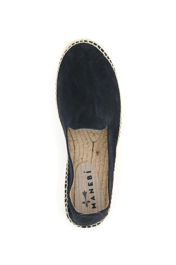 商品Manebi|SUEDE LEATHER HAMPTONS ESPADRILLES,价格¥271,第3张图片详细描述