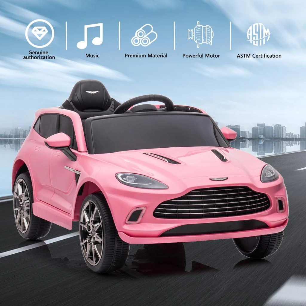 商品Streamdale Furniture|Streamdale Aston Martin Official Kids' Electric Car Ages 3-8,价格¥2447,第2张图片详细描述