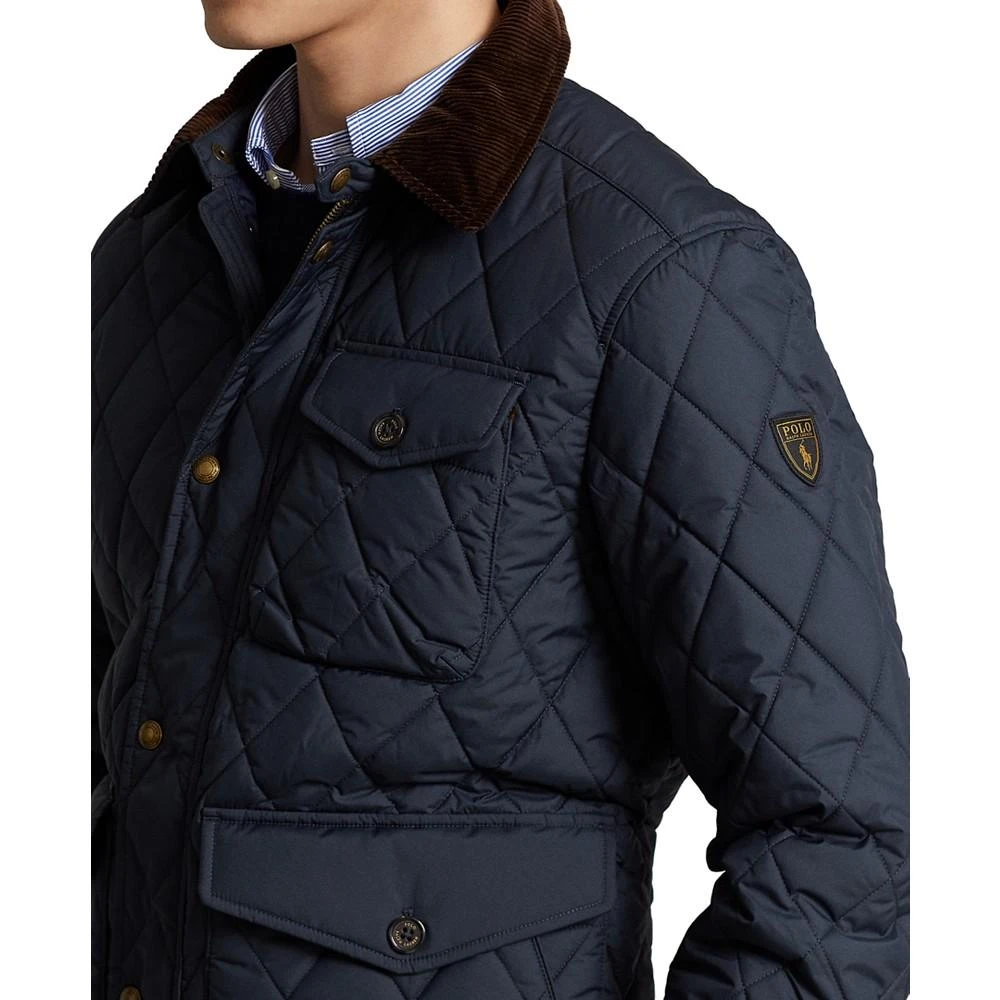 商品Ralph Lauren|Men's Water-Repellent Quilted Jacket,价格¥2262,第3张图片详细描述