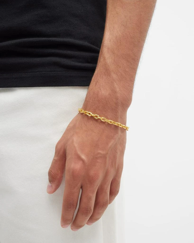 商品Gurhan|Men's 24K Yellow Gold Chain Bracelet,价格¥46859,第2张图片详细描述