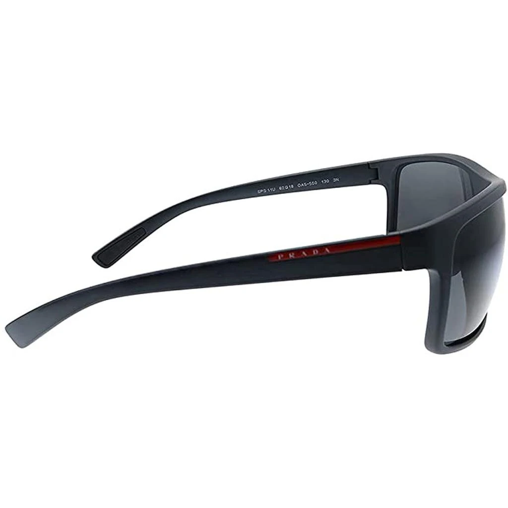 商品Prada|Prada Sport Women's Sunglasses - Linea Rossa Matte Gray Acetate Frame | 11US-OAS5S062,价格¥1128,第3张图片详细描述