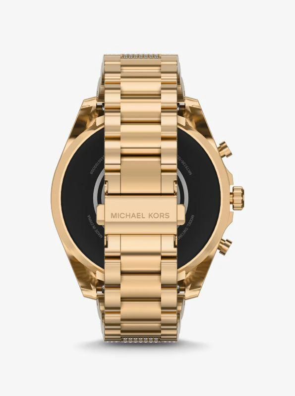 商品Michael Kors|Gen 6 Bradshaw Pavé Gold-Tone Smartwatch,价格¥3188,第3张图片详细描述