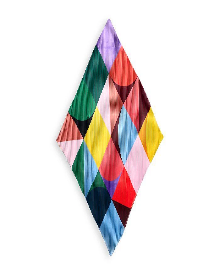 商品Echo Design|Puzzle Pleated Diamond Scarf,价格¥204,第2张图片详细描述