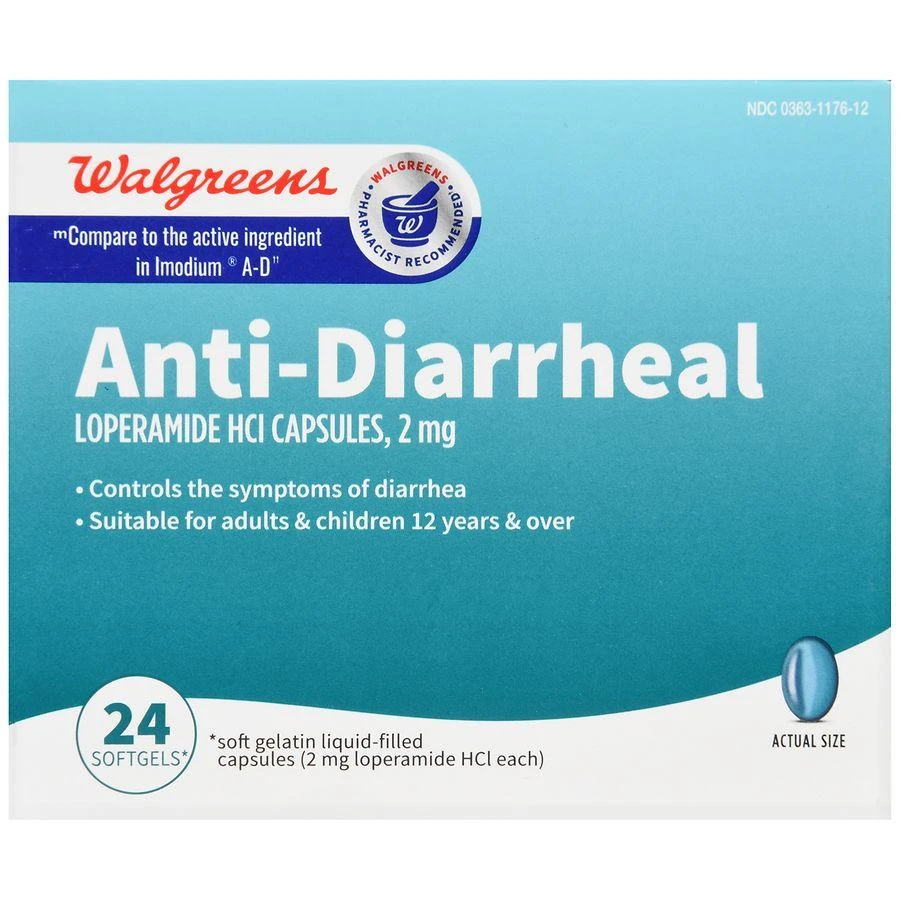 商品Walgreens|Anti-Diarrheal Capsules,价格¥104,第2张图片详细描述