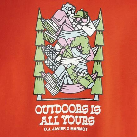 商品Marmot|DJ Javier Heavyweight Hoodie - Men's,价格¥263,第4张图片详细描述