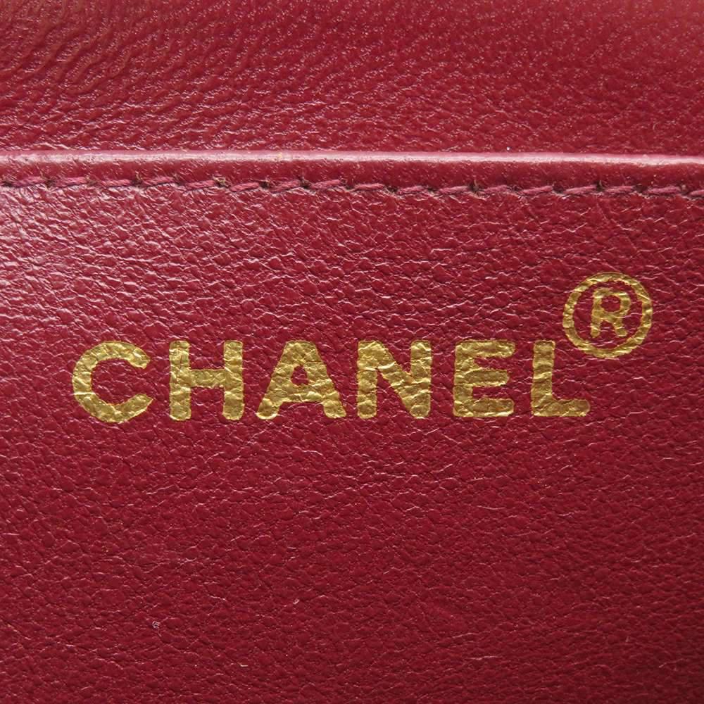 Chanel Black Leather Diana Flap Bag商品第7张图片规格展示