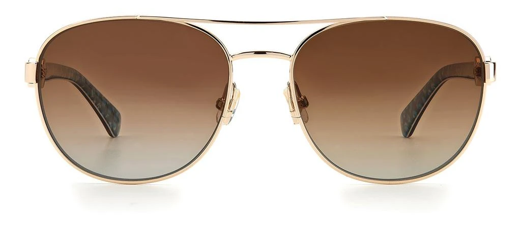 商品Kate Spade|Raglan/G/S LA 006J Aviator Polarized Sunglasses,价格¥1476,第1张图片
