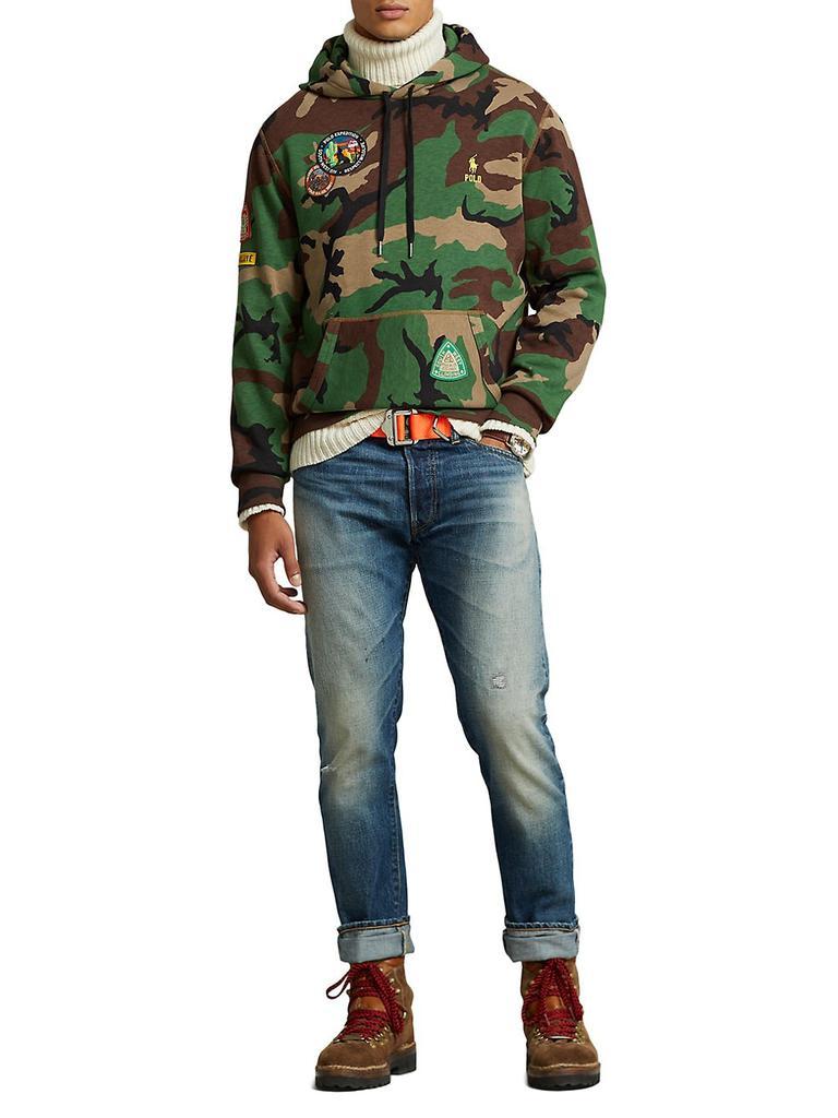 商品Ralph Lauren|Camouflage Hooded Long-Sleeve Sweatshirt,价格¥1763,第4张图片详细描述